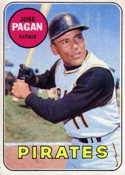 1969 Topps Baseball Cards      192     Jose Pagan